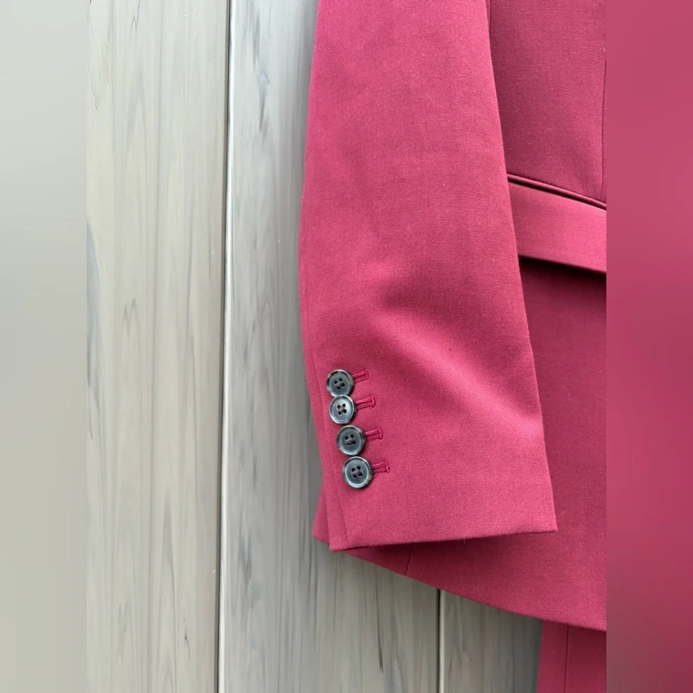 J. Crew Madelyn Blazer + Kaya Pants Crimson Bloom New with Tags!